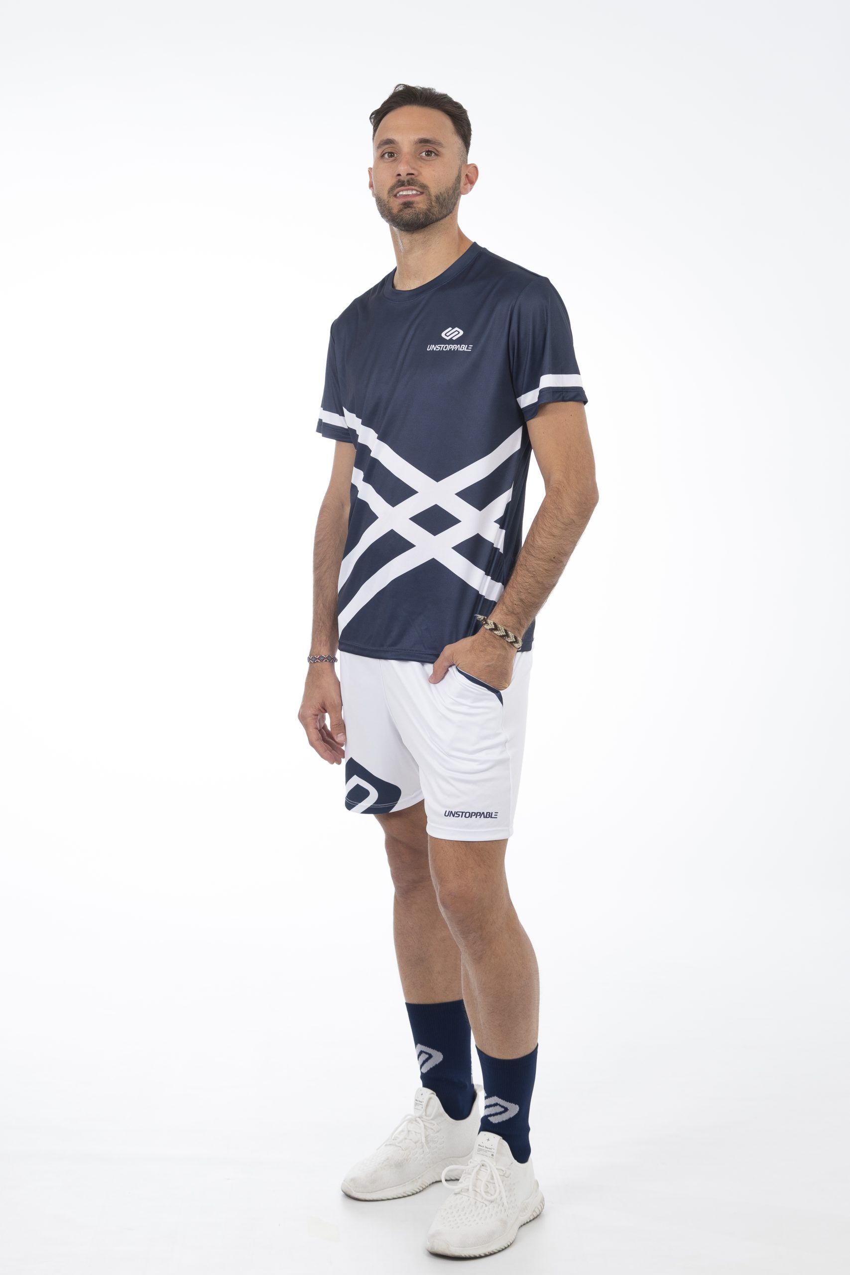 Unstoppable Collection - Camiseta Rayas Cruzadas